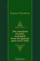 The complaint of peace, translated from the Querela pacis (A.D. 1521), Erasmus Desiderius 