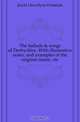 The ballads & songs of Derbyshire. With illustrative notes, and examples of the original music, etc, Jewitt Llewellynn Frederick 