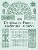 1100 Decoratives french ironwork designs, 
