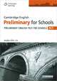Cambridge English for Schools: Preliminary English Test (аудиокурс на 4 CD), 