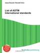 List of ASTM International standards, Jesse Russel 