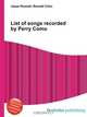 List of songs recorded by Perry Como, Jesse Russel 