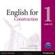 English for Construction Level 1 Audio CD, 