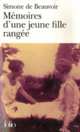 Memoires d'une jeune fille rangee, Simone de Beauvoir 