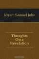 Thoughts On a Revelation, Jerram Samuel John 