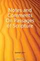 Notes and Comments On Passages of Scripture, Kentish John 
