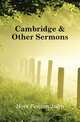 Cambridge & Other Sermons, Fenton John Hort 