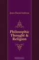 Philosophic Thought & Religion, Jones David Ambrose 