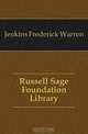 Russell Sage Foundation Library, Jenkins Frederick Warren 