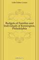 Budgets of Families and Individuals of Kensington, Philadelphia, Little Esther Louise 