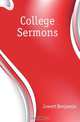 College Sermons, Benjamin Jowett 