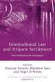 International Law and Dispute Settlement, French 