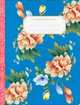 Blue Chinese Flowers. Composition Book, 