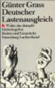 Deutscher Lastenausgleich, Grass Gunter 