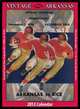 Arkansas Razorbacks 2013 Vintage Football Calendar, Asgard Press 