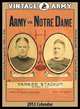 Army Black Knights 2013 Vintage Football Calendar, Asgard Press 