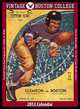 Boston College Eagles 2013 Vintage Football Calendar, Asgard Press 