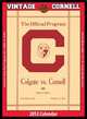 Cornell Big Red 2013 Vintage Football Calendar, Asgard Press 