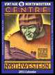 Northwestern Wildcats 2013 Vintage Football Calendar, Asgard Press 
