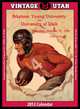 Utah Utes 2013 Vintage Football Calendar, Asgard Press 