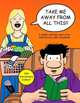 Take Me Away From All This!!: A Knight and Day Comic Strip Collection (Volume 1), John Steventon 