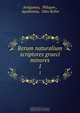 Rerum naturalium scriptores graeci minores, Phlegon Antigonus 