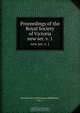 Proceedings of the Royal Society of Victoria, Melbourne 