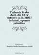 De nova stella, Tycho Brahe 