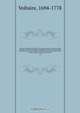 Oeuvres completes de Voltaire : avec notice, prefaces, variantes, table analytique, les notes de tous les commentateurs et des notes nouvelles, conforme pour le texte a l