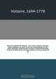 Oeuvres completes de Voltaire : avec notice, prefaces, variantes, table analytique, les notes de tous les commentateurs et des notes nouvelles, conforme pour le texte a l