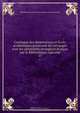 Catalogue des dissertations et ecrits academiques provenant des echanges avec les universites etrangeres et recus par le Bibliotheque national, 