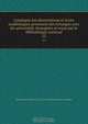 Catalogue des dissertations et ecrits academiques provenant des echanges avec les universites etrangeres et recus par le Bibliotheque national, 
