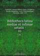 Bibliotheca latina mediae et infimae aetatis :, Johann Albert Fabricius 