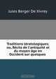Traditions teratologiques; ou, Recits de l