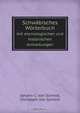 Schwabisches Worterbuch, Johann C. von Schmid 