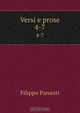 Versi e prose, Filippo Pananti 