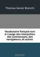 Vocabulaire francais-turc a l