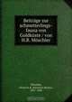 Beitrage zur schmetterlings-fauna von Goldkuste / von H.B. Moschler, Heinrich Benno Moschler 