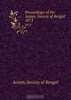 Proceedings of the Asiatic Society of Bengal, 