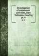 Investigation of communist activities, New York area. Hearing, 
