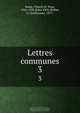 Lettres communes, G. Guillaume 