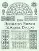 1100 Decorative French Ironwork Designs, 