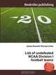 List of undefeated NCAA Division I football teams, Jesse Russel 