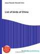 List of birds of China, Jesse Russel 