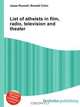 List of atheists in film, radio, television and theater, Jesse Russel 