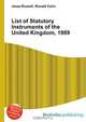 List of Statutory Instruments of the United Kingdom, 1989, Jesse Russel 