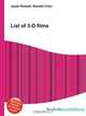 List of 3-D films, Jesse Russel 