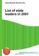 List of state leaders in 2001, Jesse Russel 