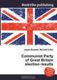 Communist Party of Great Britain election results, Jesse Russel 