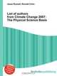 List of authors from Climate Change 2007: The Physical Science Basis, Jesse Russel 